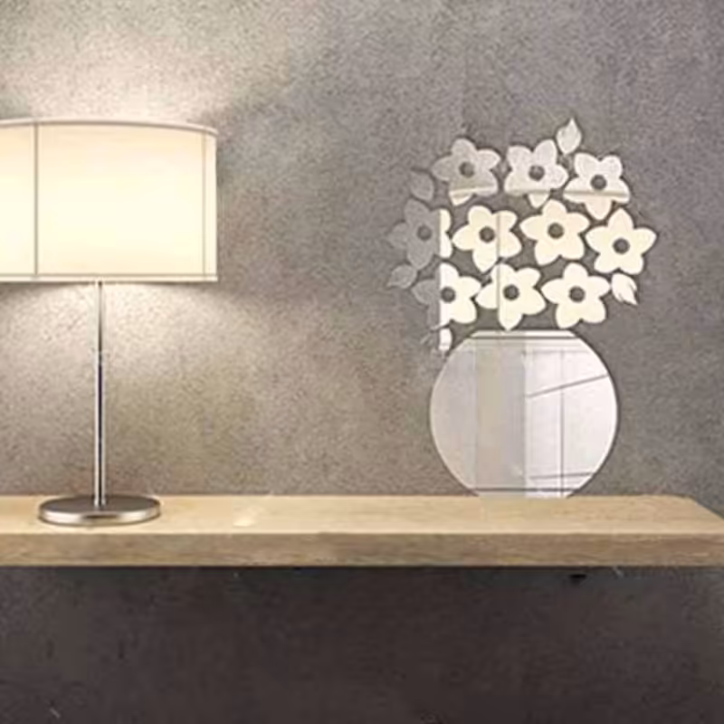 اینه دکوراتیو پدیده پلاس مدل گلدان