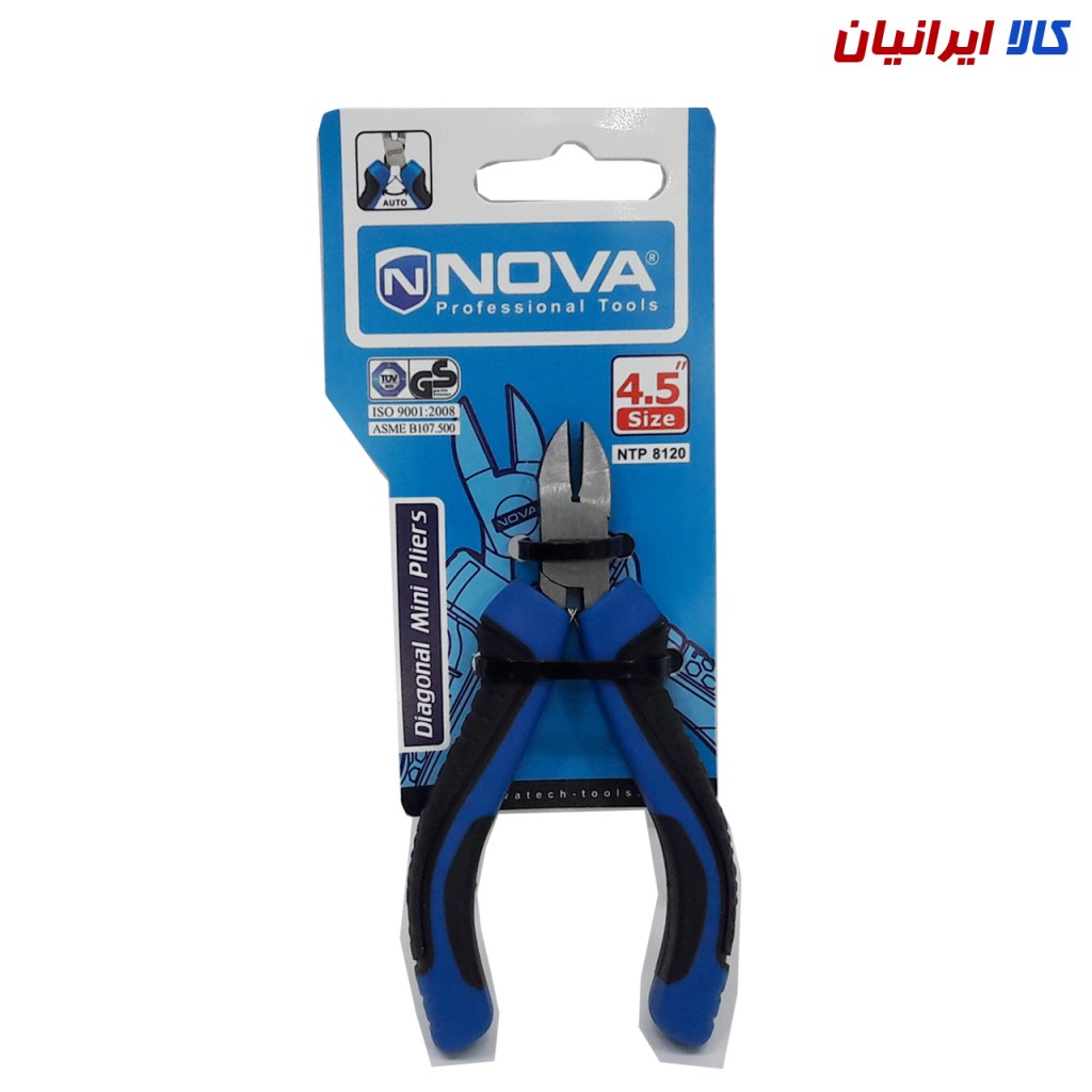 سیم چین الکترونیکی مدل NTP-8120 سایز 4٫5 اینچ نووا