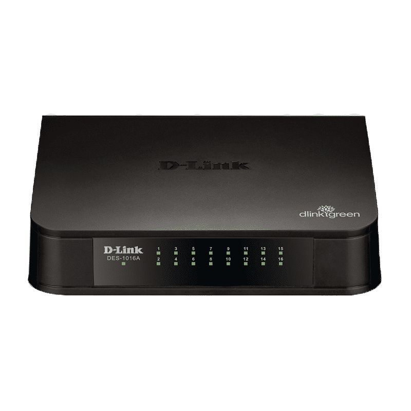 سوییچ 16 پورت غیرمدیریتی دی-لینک مدل DGS-1016A