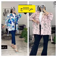 مانتو روناک جنس  پوپلین نخ