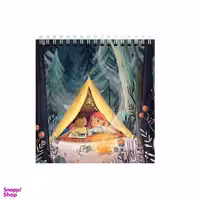 دفتر طراحی 64 برگ طرح جنگل عاشقانه کد 9369779