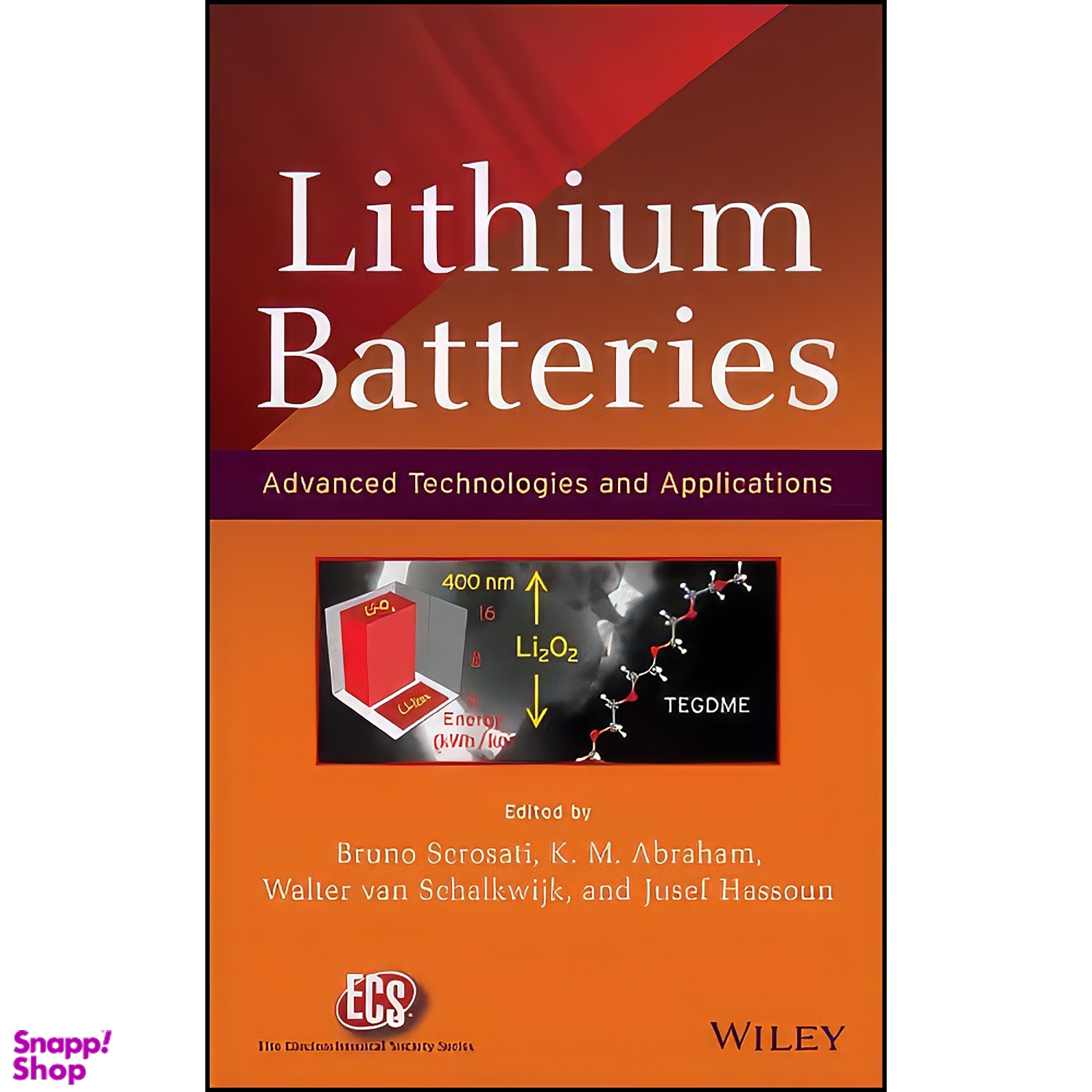 کتاب Lithium Batteries اثر جمعي از نويسندگان انتشارات Wiley