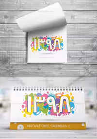 تایپوگرافی 1398 انتزاعی | گرافیک با طعم تربچه