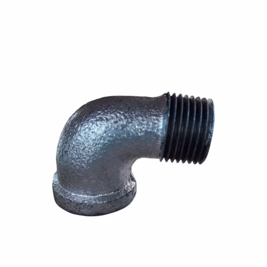 چپقی 1/2 گالوانیزه بسته 2 عددی