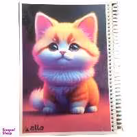 دفتر نقاشی 50 برگ آلا سایز A4 طرح Cute cat کد 89