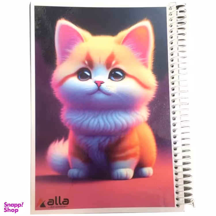 دفتر نقاشی 50 برگ آلا سایز A4 طرح Cute cat کد 89