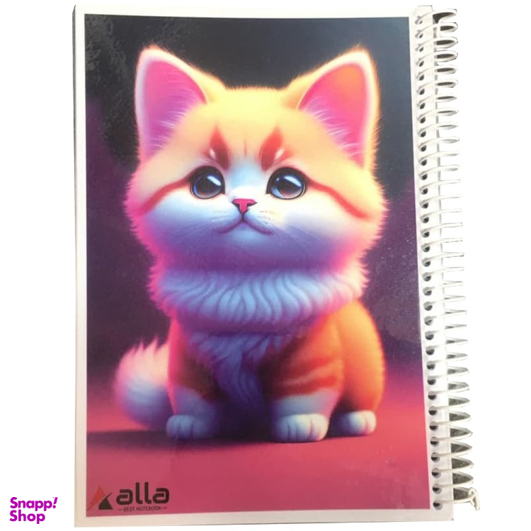 دفتر نقاشی 50 برگ آلا سایز A4 طرح Cute cat کد 89