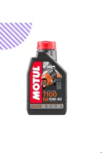 روغن و مکمل موتور سیکلت 7100 10W40 1 لیتر Motul