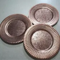 بشقاب میوه خوری مسی