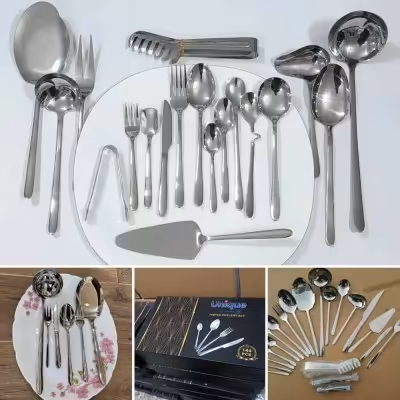 سرویس قاشق چنگال 144 تیکه یونیک asa