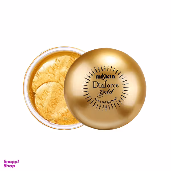 ماسک دور چشم طلا میسکین (Miskin) مدل Hydro gel Eye-patch بسته 60 عددی