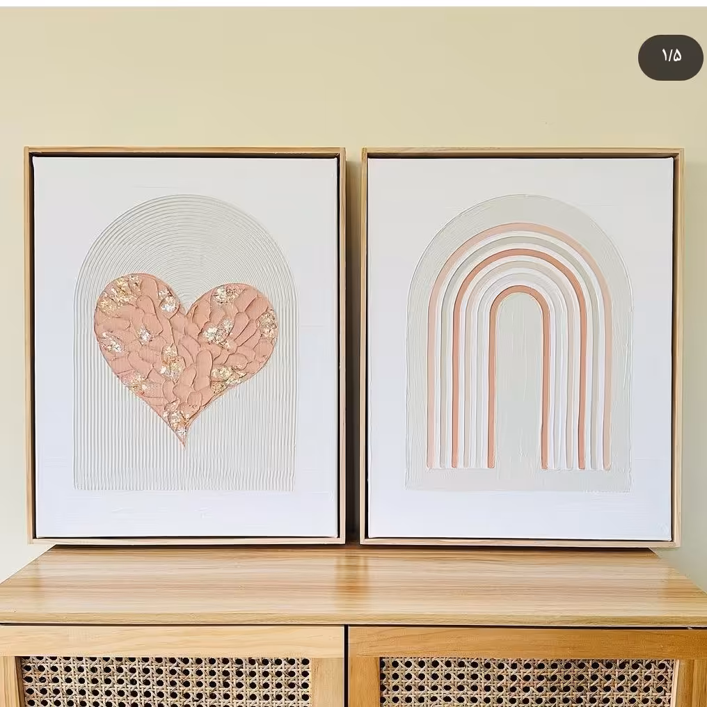 تابلودکوراتیو مینیمال در سایز و رنگ و طرح مورد نظر شما 