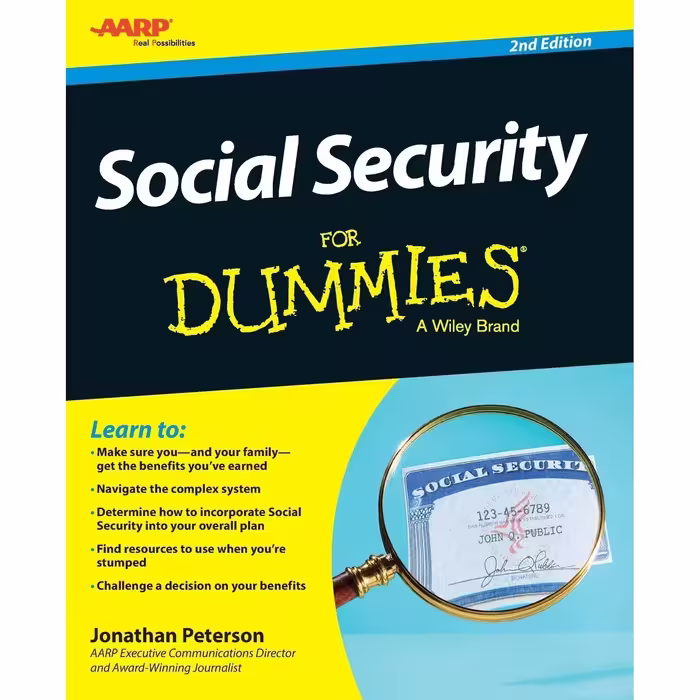 کتاب زبان اصلی Social Security For Dummies اثر Jonathan Peterson