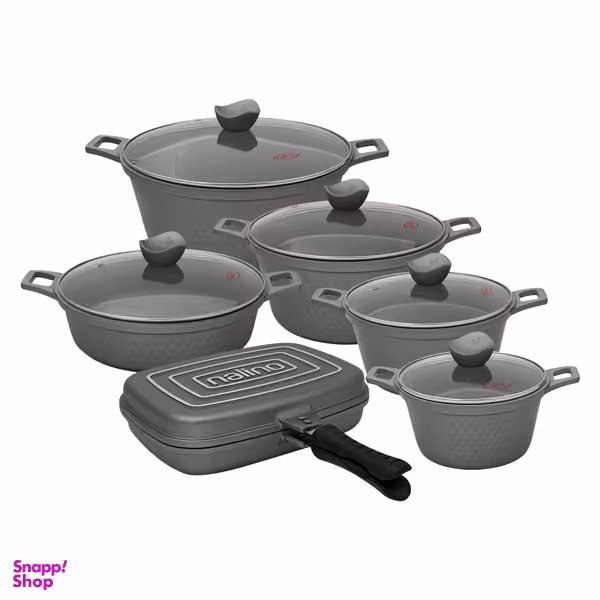 سرویس قابلمه 12 پارچه گرانیتی نالینو مدل دنیز