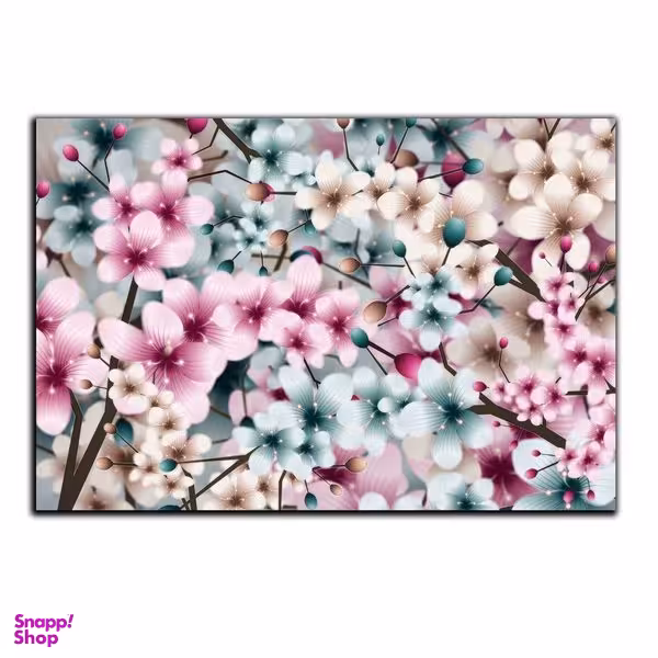 تابلو شاسی بکلیت طرح شکوفه های بهاری مدل SH-S5195