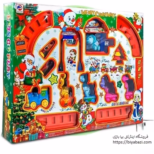 اسباب بازی قطار حیوانات بزرگ