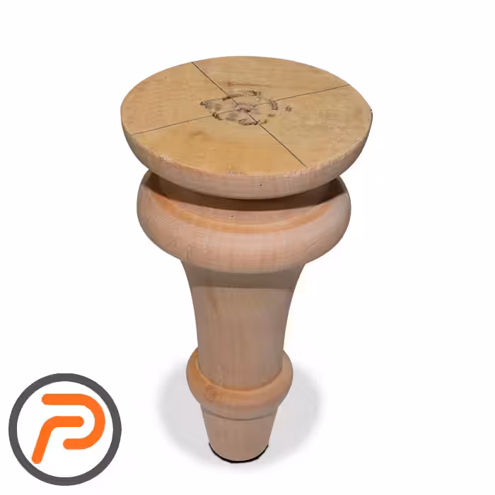 پایه چوبی مدل ماهور 17 سانتی متر