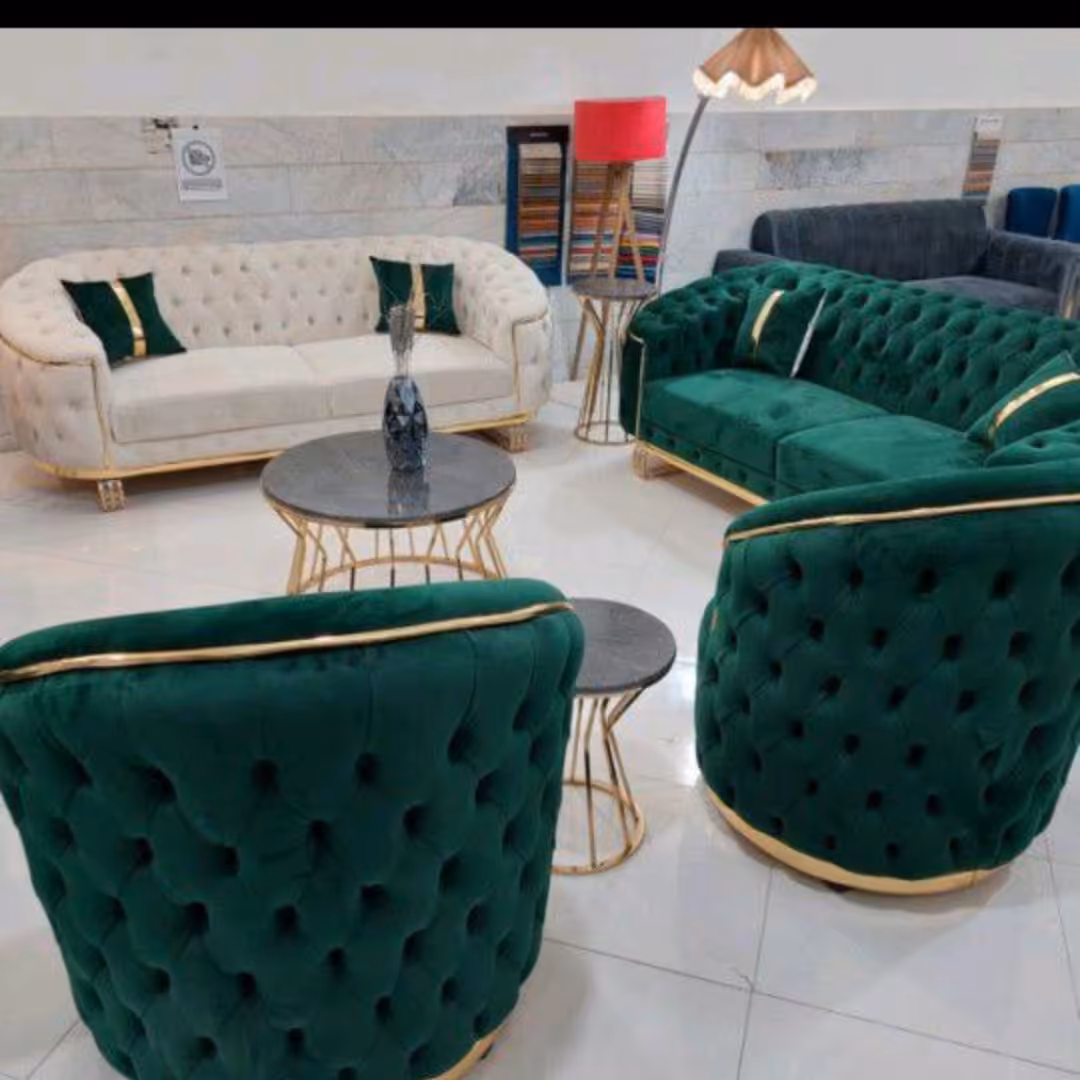 مبلمان راحتی لاوین هفت نفره تمام لمسع 