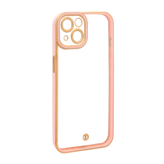 قاب گوشی الکترو پلیتینگ محافظ لنزدار برای iPhone 13/14 - طرح 1