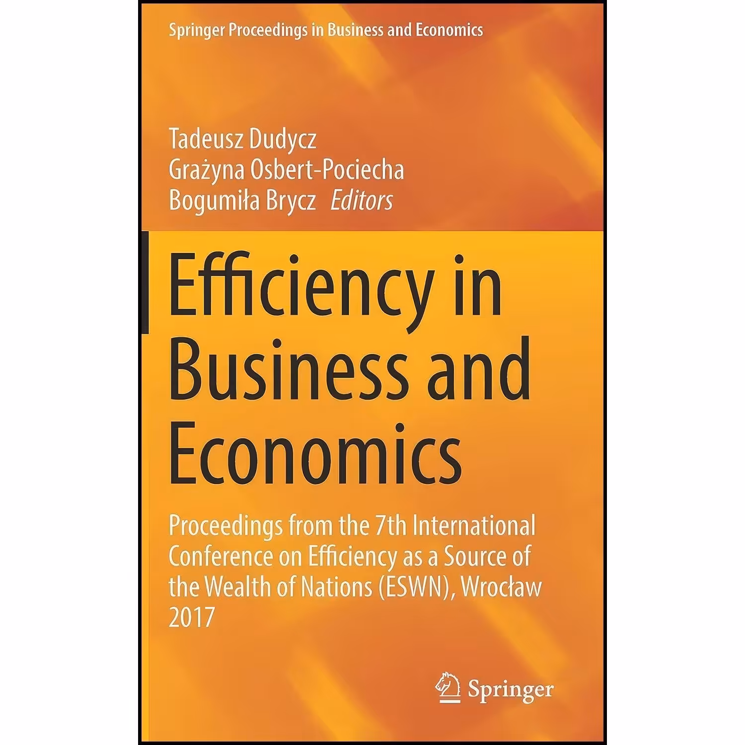 کتاب زبان اصلی Efficiency in Business and Economics اثر جمعی از نویسندگان