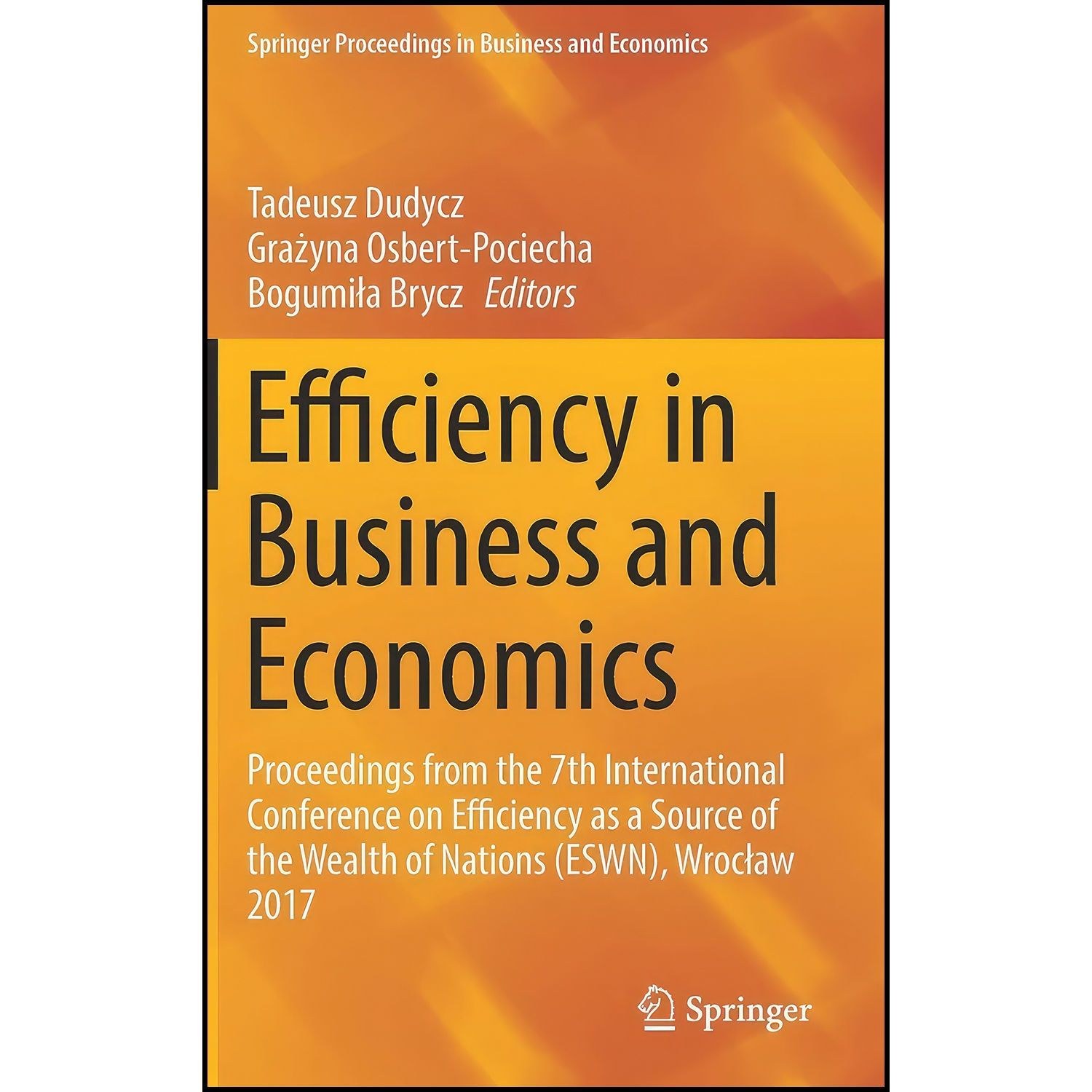 کتاب زبان اصلی Efficiency in Business and Economics اثر جمعی از نویسندگان