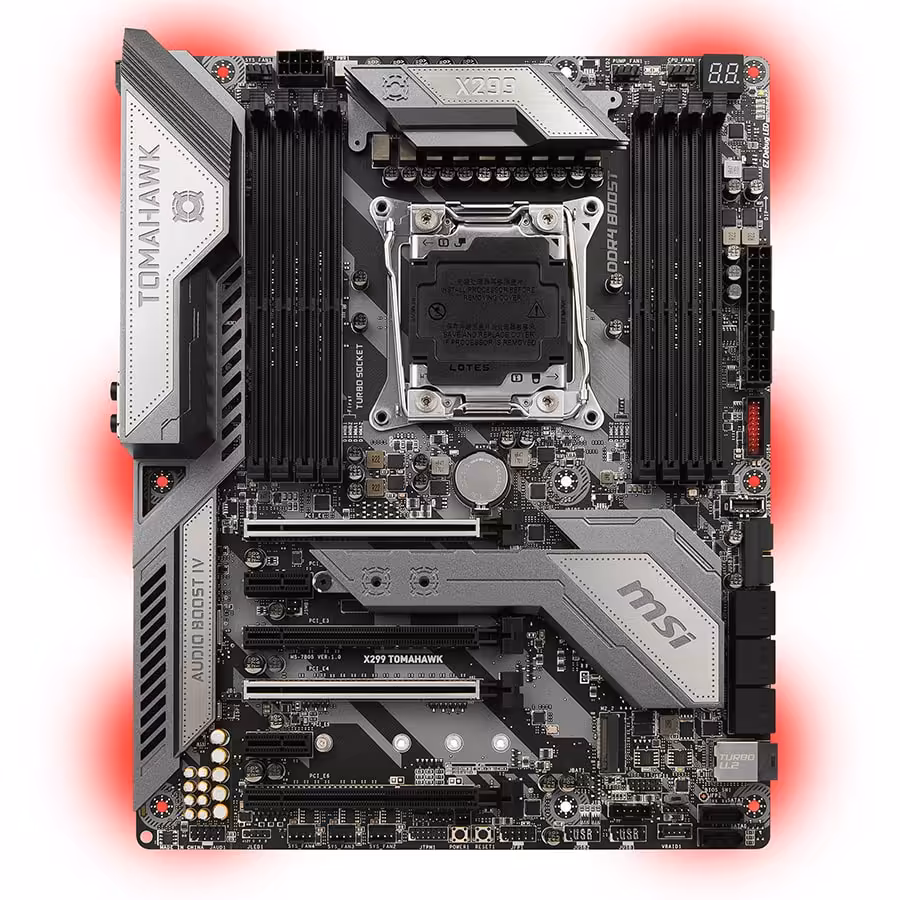 قیمت و خرید مادربرد گیمینگ ام اس آی مدل X299 TOMAHAWK | یاس ارتباط