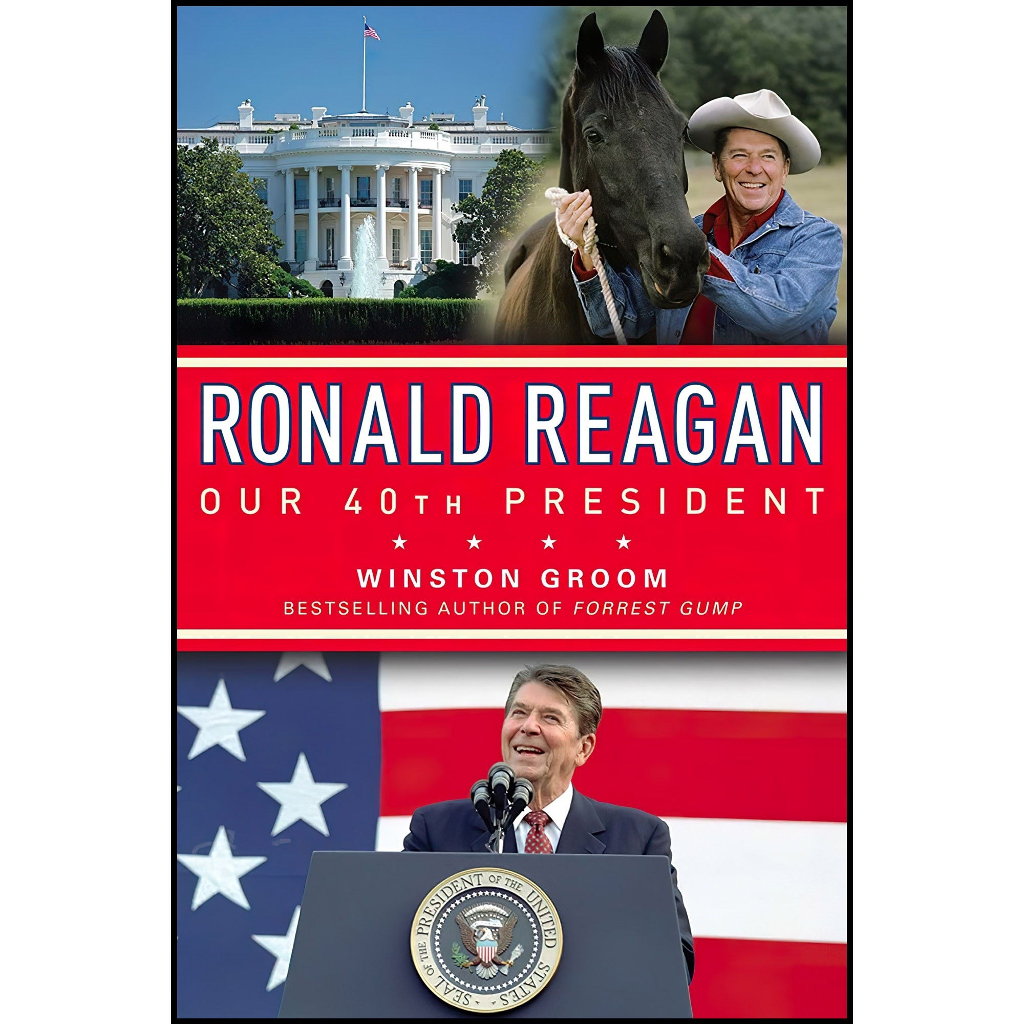 کتاب زبان اصلی Ronald Reagan Our th President اثر Winston Groom