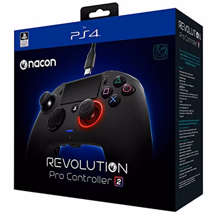 کنترلر مشکی NACON Revolution PRO Controller V2 Black