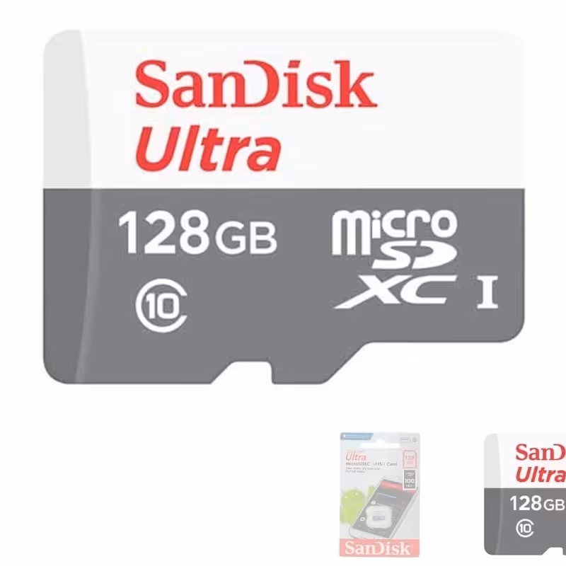 کارت حافظه MicroSDXC سن دیسک مدل SanDisk Ultra UHS-I ظرفیت 128 گیگابایت