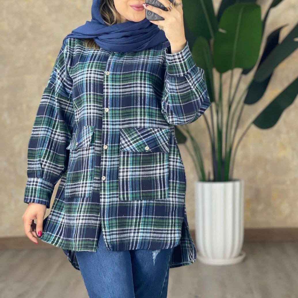 مانتو چهارخونه