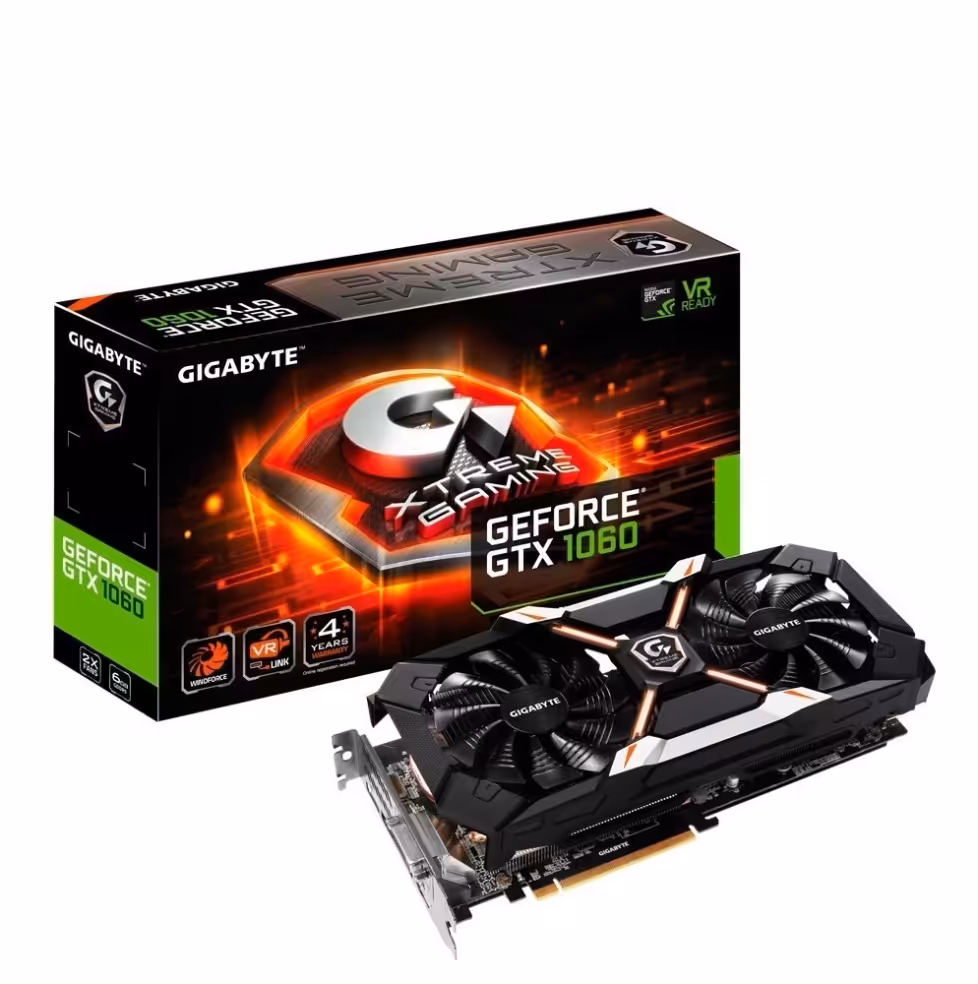 کارت گرافیک گیگابایت GTX 1060 Xtreme 6GB