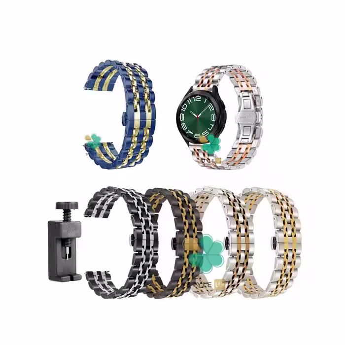 بند ساعت استیل Rolex مناسب سامسونگ Galaxy Watch 6 40/44mm