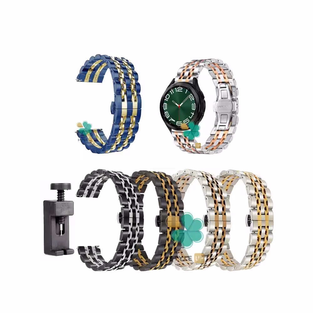 بند ساعت استیل Rolex مناسب سامسونگ Galaxy Watch 6 40/44mm