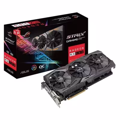 کارت گرافیک STRIX GAMING RX580 با حافظه 8 گیگابایت 3 TK