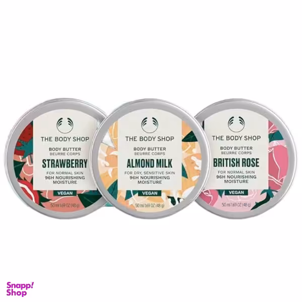 کرم مرطوب کننده بادی شاپ مدل Comfort and Cheer حجم 150 میلی لیتر مجموعه 3 عددی