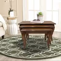 میز عسلی 3 تیکه چوب روس