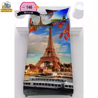 روتختی یک نفره گوزل سه بعدی ایفل مدل RSG146