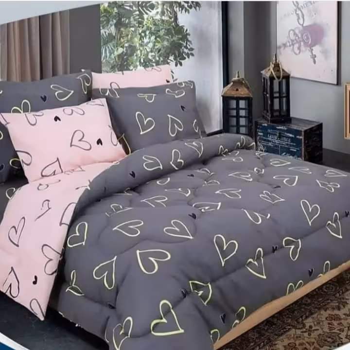 روتختی طوسی صورتی قلب