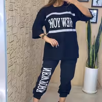 ست تیشرت و شلوار نیویورک