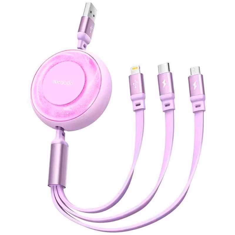 کابل 3 سر فست شارژ Mcdodo CA-3571 3.5A 15W 1.2M