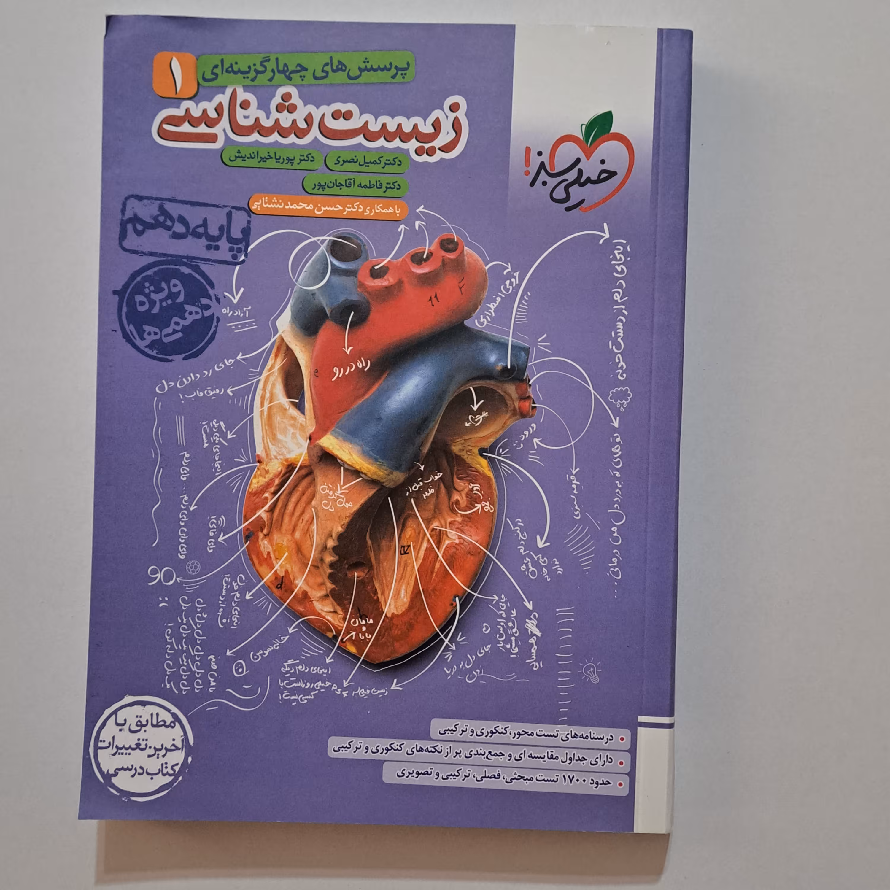 زیست شناسی دهم تست خیلی سبز

