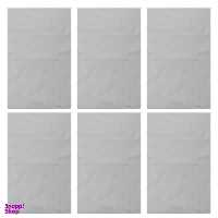 حوله یکبار مصرف مدل نمدی سایز 80x40 سانتی متر بسته 6 عددی