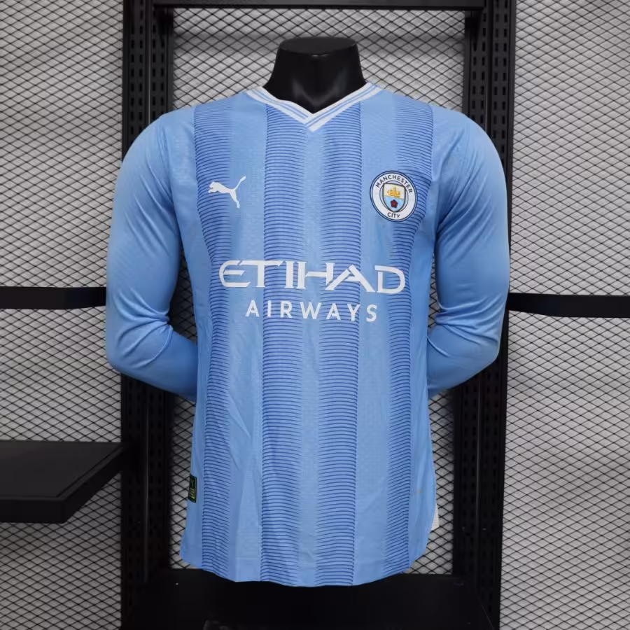 لباس اول منچستر سیتی 2024-2023 آستین بلند | بازیکن