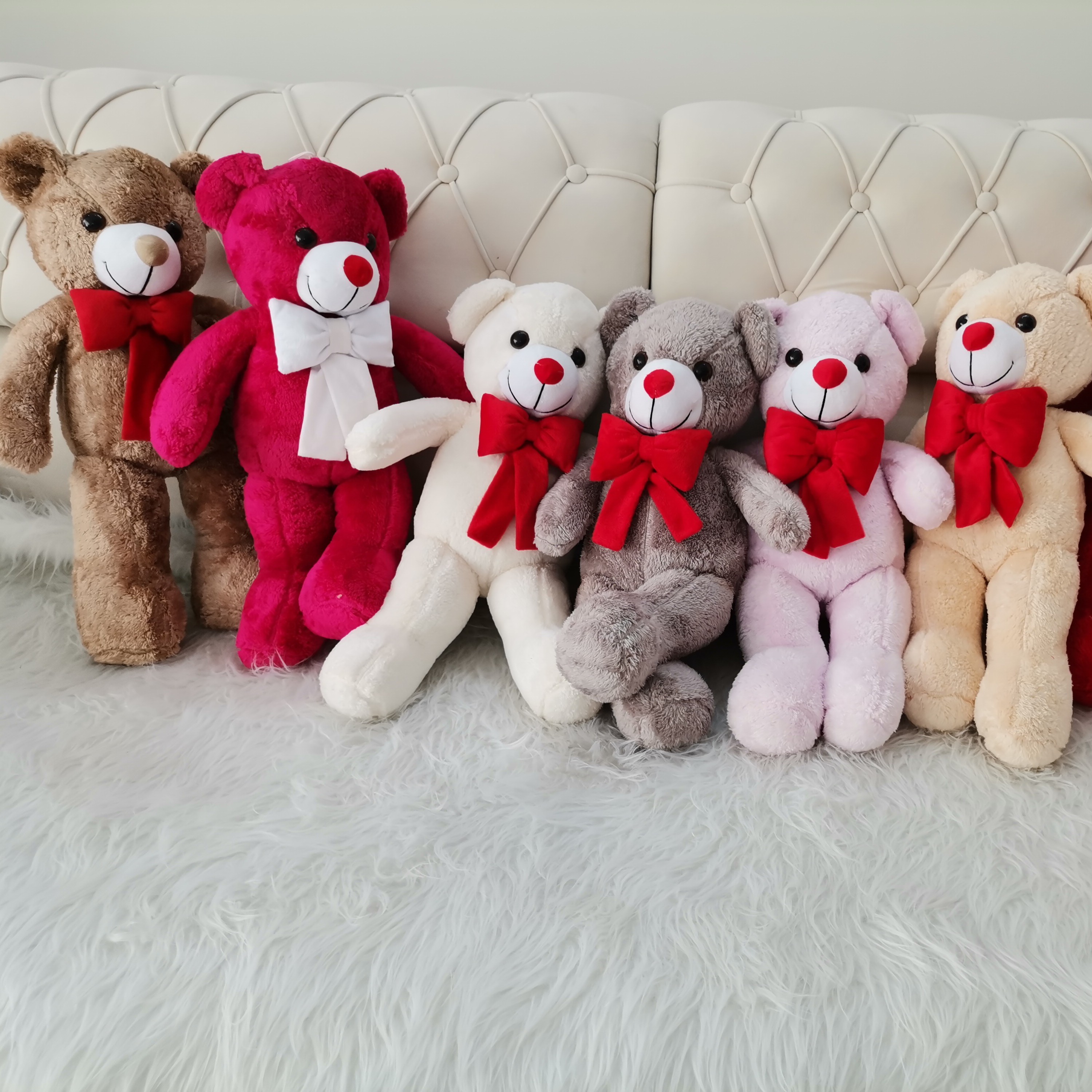 عروسک خرس شاسخین عروسک خرس بزرگ با اندازه نیم متری