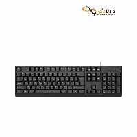 خرید و قیمت صفحه کلید باسیم سیبراتون مدل SKB557 با حروف فارسی