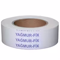 خرید لایی زانفیکس کاغذ دار ترک یاغمور Yagmur سفید 18 یاردی عرض 1.8 سانت