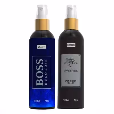 بادی اسپلش مردانه دکتر تافی مدل اونتوس و هوگو باس حجم 210 میلی لیتر مجموعه 2 عددی