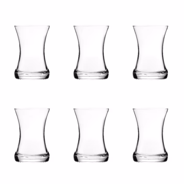 استکان مدل DILMAH بسته 6 عددی