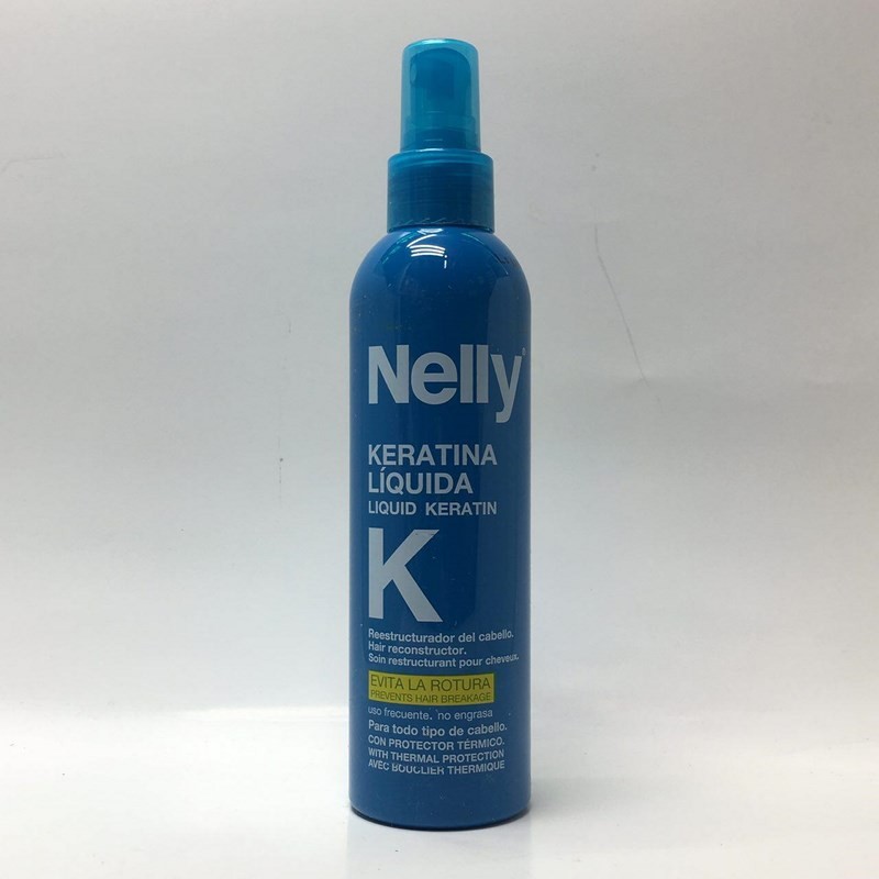 مایع کراتینه مو و حجم دهنده نلی(مخصوص مو نرم و ضعیف) 200ml محصولات - NELLY