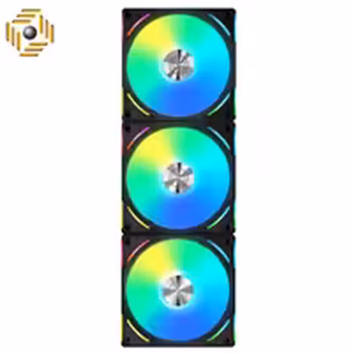 فن کیس لیان لی UNI Fan AL120 V2 RGB BLACKبسته 3 عددی